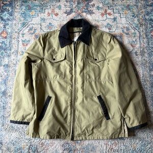 Vintage 80s Zip-up Light Jacket Large